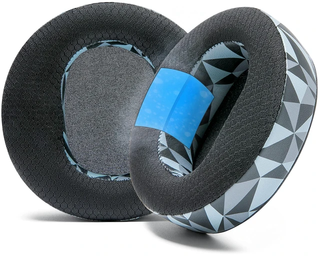 Main image of Freeze Maxwell Gen 1 - Cooling Gel Earpads for Audeze Maxwell 1 Made by Wicked Cushions Elevate Comfort, Durability, Thickness & Sound Isolation for Gaming Geo Grey
