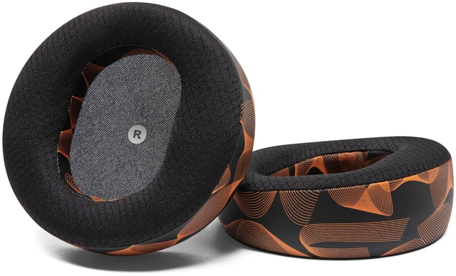 Alt view image 6 of 7 - Freeze Maxwell Gen 1 - Cooling Gel Earpads for Audeze Maxwell 1 Made by Wicked Cushions Elevate Comfort, Durability, Thickness & Sound Isolation for Gaming Kinetic Wave