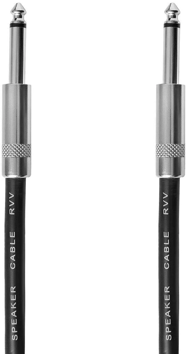 Alt view image 3 of 6 - 2Pcs 6ft 12AWG 1/4" TS Cable Heavy Duty Audio Amplifier Speaker Cord