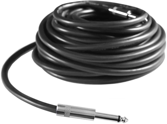 Alt view image 5 of 6 - 2Pcs 6ft 12AWG 1/4" TS Cable Heavy Duty Audio Amplifier Speaker Cord