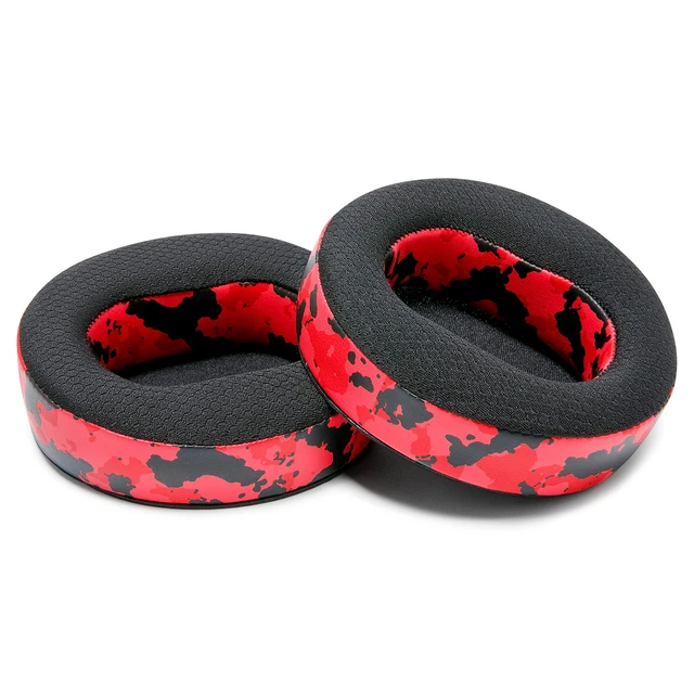 Alt view image 7 of 7 - Freeze Maxwell Gen 1 - Cooling Gel Earpads for Audeze Maxwell 1 Made by Wicked Cushions Elevate Comfort, Durability, Thickness & Sound Isolation for Gaming Red Camo