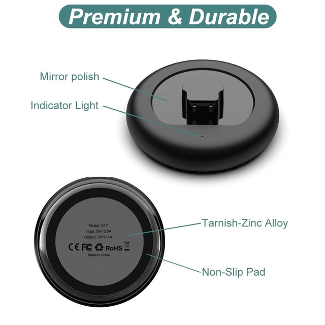 Alt view image 6 of 7 - Charger for RingConn Gen 3/Gen 2/Gen 2 Air Smart Ring Fast Charging Dock for All Size 6/7/8/9/10/11/12/13/14/15