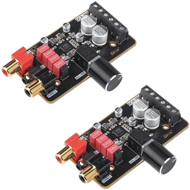 Main image of 15W+15W 2.0 2pcs 12V Amplifier Board, Dual Channel Audio Amplifier Board PAM8620 DC 8-26V 24V Digital Stereo Amp Module Class D Mini Power DIY Amplify Circuit for Sound System Speaker