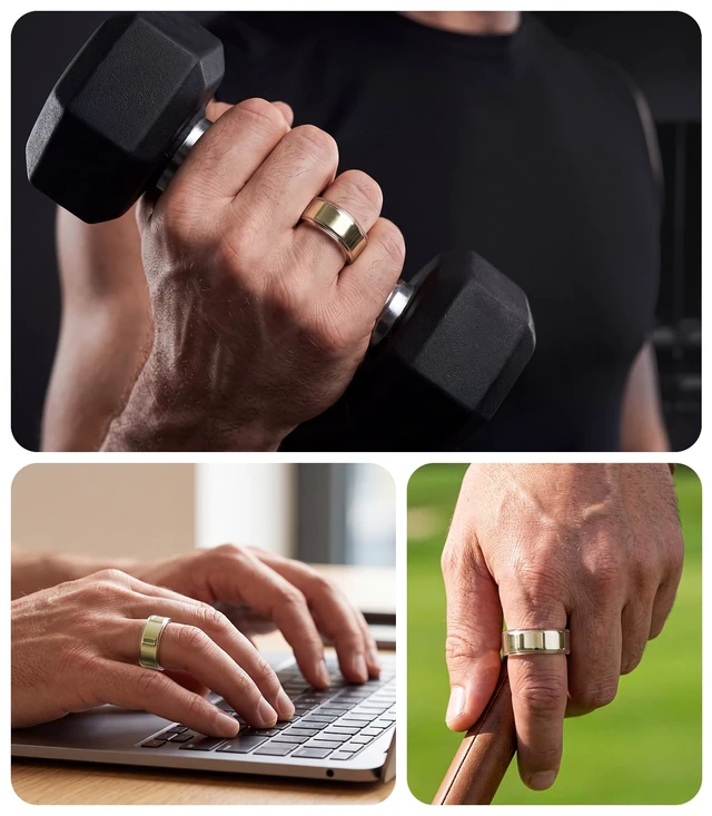 Alt view image 5 of 7 - 4 Pack Clear Ring Cover for Oura Ring 5, 0.3mm Ultra-Thin TPU Protector Barely Noticeable Protection, Actually Clear Design, Perfect Fit, Scratch-Resistant TPU, Charge Without Removing, Size 10