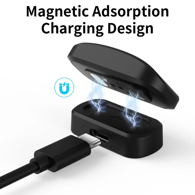 Alt view image 3 of 6 - Charging Dock Compatible with Hume Band 2.0 Charger Replacement with USB-A Replacement Hume Health Band Charger Accessories with 3.3FT/1M USB/A Cable for Humehealth Band Fitness Tracker 2.0