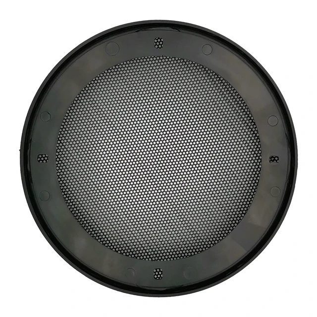 Alt view image 3 of 7 - 5" Speaker Grill Covers, Black Color, 2Pcs ABS Plastic Frame with Metal Mesh, Two-piece Design, Car / Home Audio Speaker Subwoofer Guard Protector
