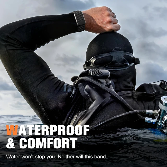 Alt view image 2 of 7 - Silicone Sport Band Compatible with Whoop 5.0/MG, One, Peak & Life Upgrade Soft & Comfortable Silicone Waterproof Breathable Adjustable Replacement Wristbands for Men Women Accessories, Black