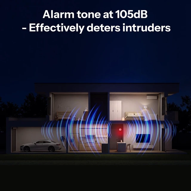 Alt view image 3 of 7 - Indoor Zigbee Siren SNZB-09P Adjustable volume, multiple built-in sound options, maximum volume 105 decibels, compatible with Home Assistant