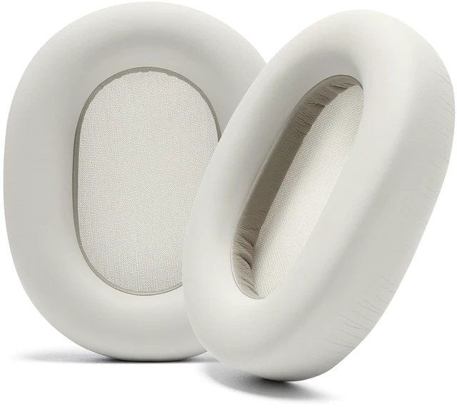 Main image of PadZ XM5 - Premium Replacement Earpads Compatible with Sony WH-1000XM5 Made by Wicked Cushions Soft PU Leather, Extra Thick, Noise-Isolating Memory Foam Silver