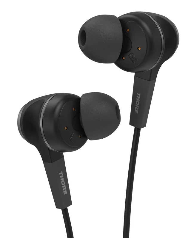 Alt view image 6 of 6 - iPhone Earphones (Apple MFi Certified) V120 in Ear Wired Lightning Earbuds (Sweat/Water Resistant) Headphones with Mic/Volume Remote for iPhone 12/13/14 Pro Max - Black