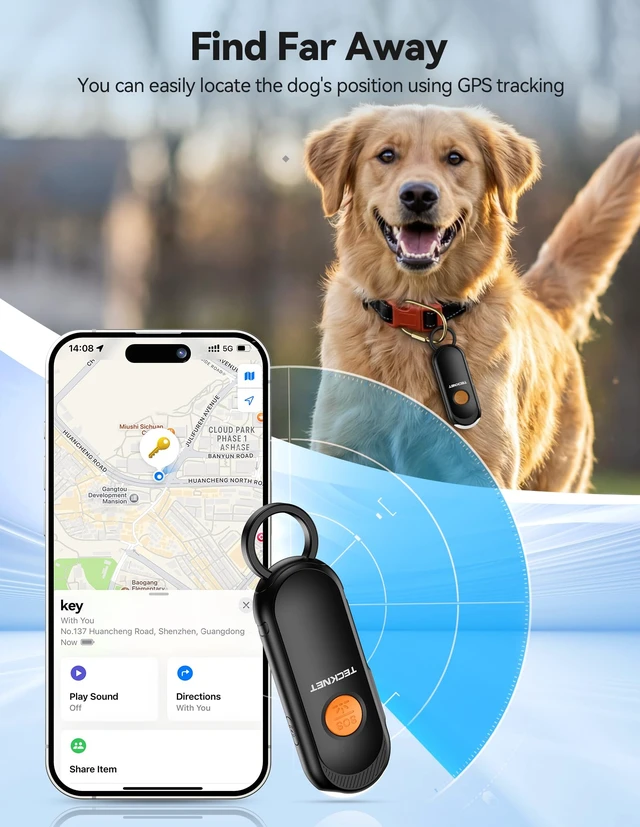 Alt view image 7 of 7 - Personal Safety Alarm, 130dB Rechargeable Alarm Keychain with LED Flashlight, Apple Find My Bluetooth Tracker, Safe Self Defense Alarm Emergency SOS for Women Students & Night Running