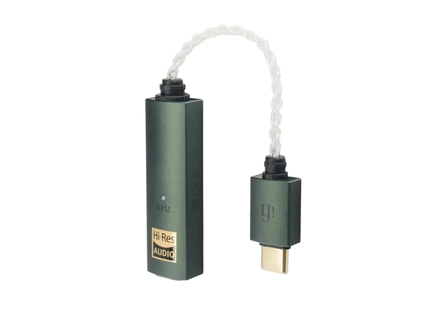 Alt view image 5 of 7 - Audio Go Link Max - Portable Headphone Amp/DAC Dongle USB-C to 3.5/4.4mm - Plug and Play Hi-res Audio with Dynamic Range Enhancement - PCM 384kHz/DSD256