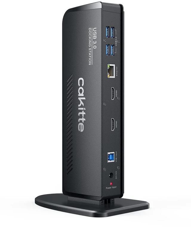 Main image of USB 3.0 Docking Station Dual Monitor, Universal Laptop Docking Station for MacBook & Windows