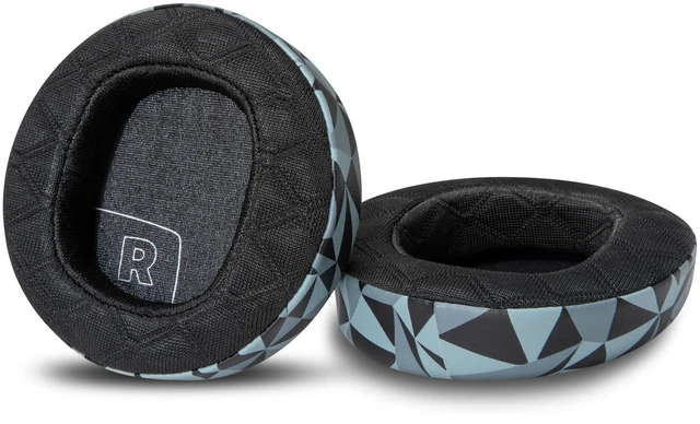 Alt view image 7 of 7 - Freeze Maxwell 2 - Cooling Gel Replacement Earpads for Audeze Maxwell 2 Made by Wicked Cushions Compatible With Maxwell 2 & Maxwell 2 ANC Freeze V2 Cooling Fabric Geo Grey