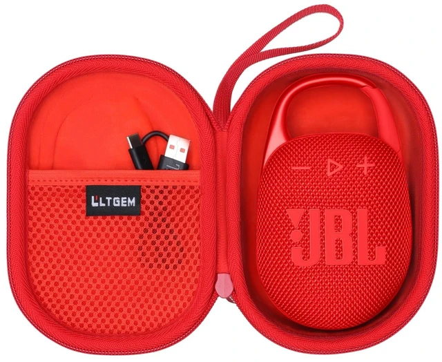 Main image of Case for JBL Clip 5/4 Ultra-Portable Waterproof Bluetooth Speaker Red Hard Carrying Travel Case for JBL Clip 5/4 Ultra-Portable Waterproof Bluetooth Speaker