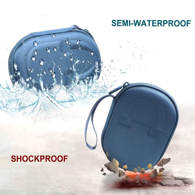 Alt view image 6 of 7 - Case for JBL Clip 5/4 Ultra-Portable Waterproof Bluetooth Speaker Blue Hard Carrying Travel Case for JBL Clip 5/4 Ultra-Portable Waterproof Bluetooth Speaker