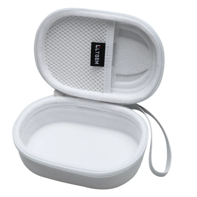 Alt view image 3 of 7 - Case for JBL Clip 5/4 Ultra-Portable Waterproof Bluetooth Speaker White Hard Carrying Travel Case for JBL Clip 5/4 Ultra-Portable Waterproof Bluetooth Speaker