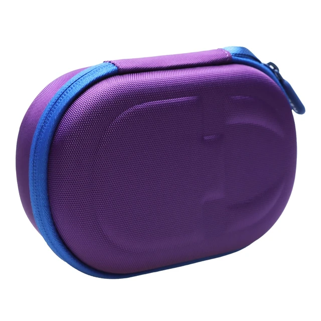 Alt view image 4 of 7 - Case for JBL Clip 5/4 Ultra-Portable Waterproof Bluetooth Speaker Purple Hard Carrying Travel Case for JBL Clip 5/4 Ultra-Portable Waterproof Bluetooth Speaker
