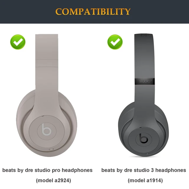 Alt view image 2 of 6 - Beat Studio Pro Headband as Same as Stock Arch Band Replacement Parts Repair Kit Compatible with Beats by Dre Studio Pro/A2924 and Studio 3/A1914 Over-Ear Headphones (Sandstone)