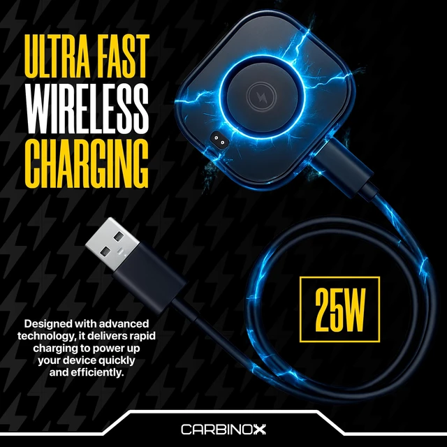 Alt view image 2 of 5 - Edge Smart Watch Charger, Magnetic 2-Pin USB Charging Cable