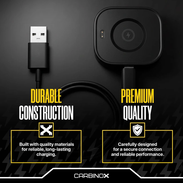 Alt view image 5 of 5 - Edge Smart Watch Charger, Magnetic 2-Pin USB Charging Cable