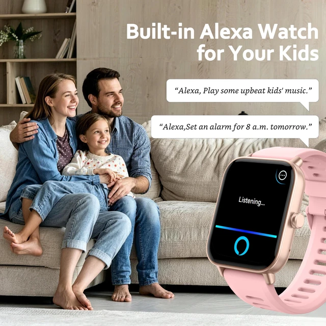 Alt view image 4 of 7 - Kids Smart Watch, No APP No Phone Needed, 1.8" Fitness Tracker Step Counter, Health Monitor, Puzzle Games, Alarm Clock, Stress Monitor, IP68 Waterproof Swimming Watch for Boys Girls Teens Aged 5+