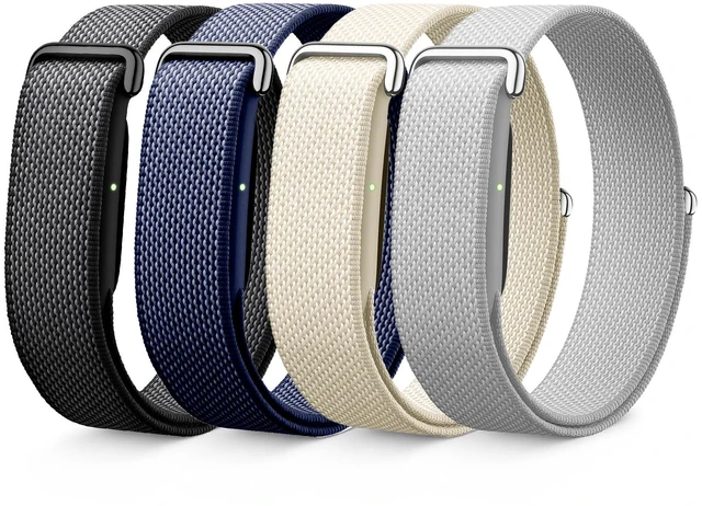 Main image of 4 Pack Performance Loop Compatible with Google Fitbit Air Band Breathable Nylon Sport Strap for Fitbit Air, Adjustable Replacement Wristband for Men Women