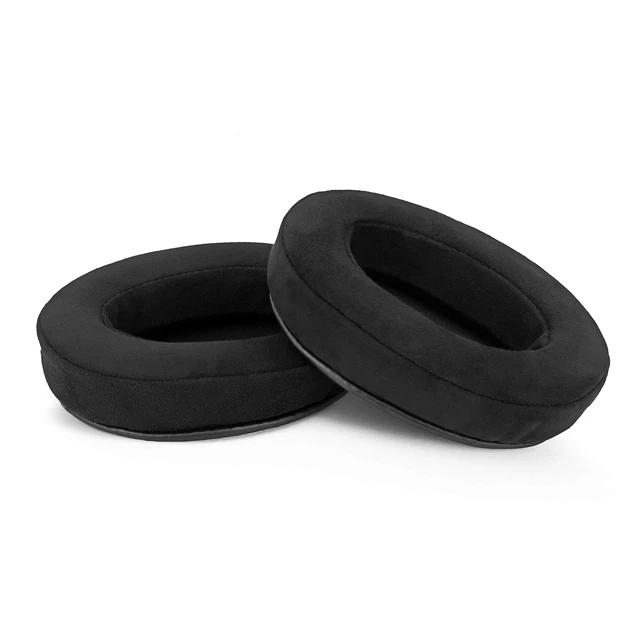 Alt view image 7 of 7 - Micro Suede Replacement Ear Pads for HyperX Cloud & Alpha, ATH M50X, Steelseries Arctis, Logitech G Pro & More Headphones, Soft Velour, Memory Foam & Long Lasting Earpads by