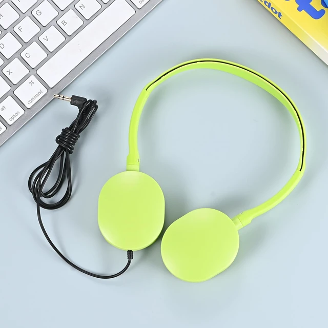 Alt view image 4 of 7 - Kids Headphones Bulk 25 Pack for School Students Teens Children Gift and Adults, Wholesale Wired Adjustable On Ear Headphones for Classroom(10 Colors)