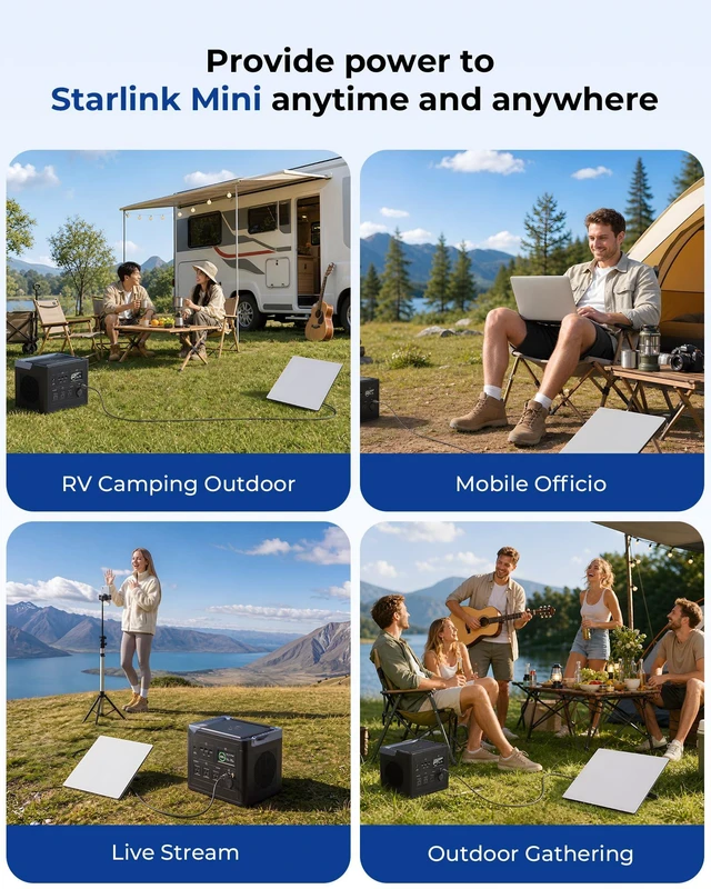 Alt view image 7 of 7 - Starlink Mini Power Cable 6.56FT,Compatible Starlink Mini Original Charging Starlink Mini DC Charger Cord Accessories 18AWG Wire Compatible with Starlink Charger/Battery SupplyRV Van Camping Outdoor