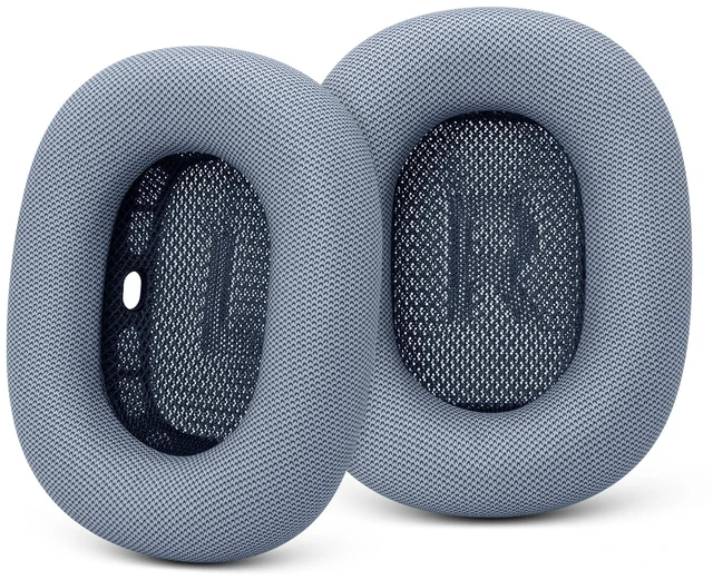 Main image of Upgraded Ear Cushions Replacement Earpads for AirPods Max 1 & 2 Headphones, Protein Leather Ear Pads Cover with Memory Foam and Magnet for AirPods Max 1 & 2 (Blue)