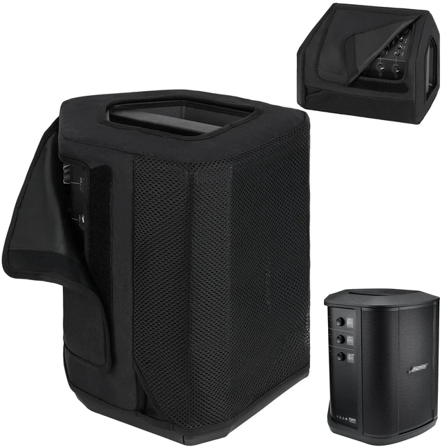 Main image of Speaker Cover Compatible with Bose S1 Pro Plus/S1 Pro Portable Bluetooth Speaker Cover,Dustproof Side Opening Mesh Protective Case Bag fits for Bose Speaker(Cover Only)