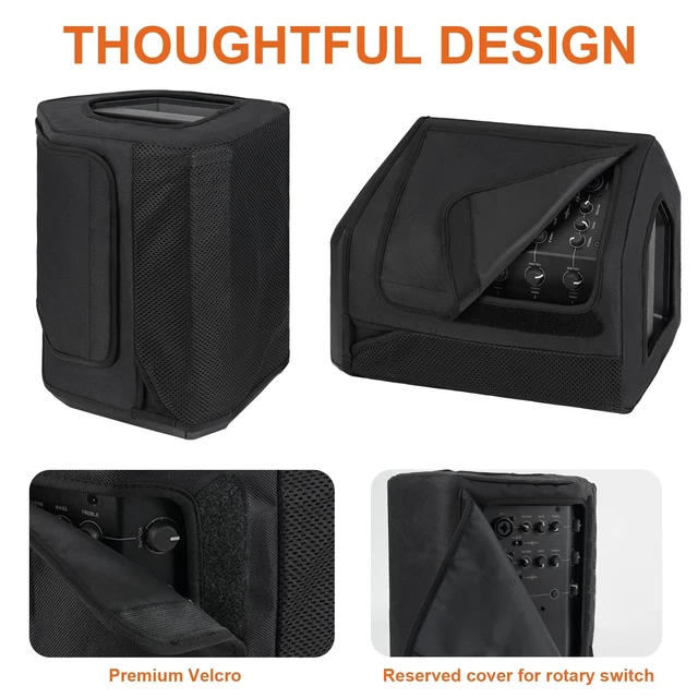 Alt view image 3 of 7 - Speaker Cover Compatible with Bose S1 Pro Plus/S1 Pro Portable Bluetooth Speaker Cover,Dustproof Side Opening Mesh Protective Case Bag fits for Bose Speaker(Cover Only)