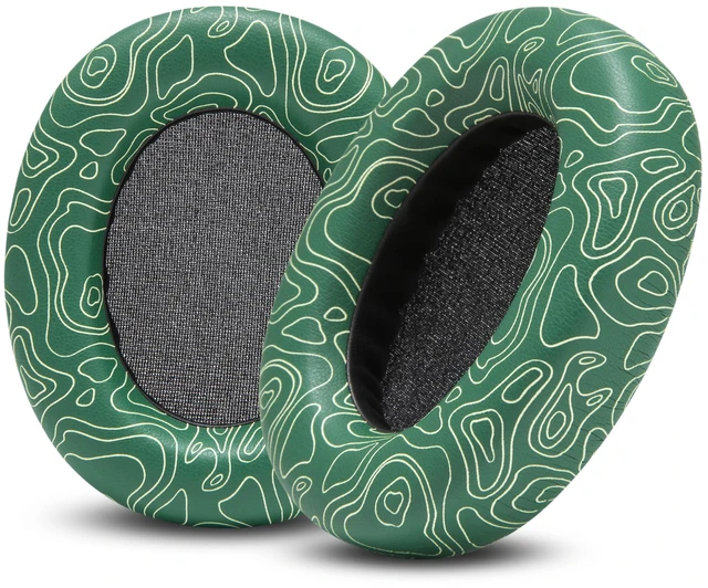 Main image of PadZ Crusher ANC 2 - Replacement Earpads for Skullcandy Crusher ANC 2 Made by Wicked Cushions Also Fits Crusher 720 and 1080 Enhanced Comfort & Sound Isolation Emerald Tide