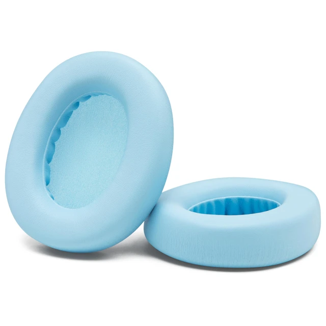 Alt view image 7 of 7 - PadZ Crusher ANC 2 - Replacement Earpads for Skullcandy Crusher ANC 2 Made by Wicked Cushions Also Fits Crusher 720 and 1080 Enhanced Comfort & Sound Isolation Preppy Blue