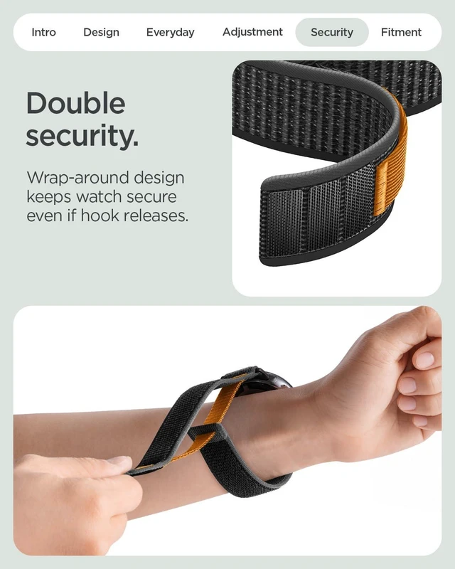 Alt view image 6 of 7 - for Google Pixel Watch 5/4/3/2/1 41/45mm Athlex Air Lightweight Soft Nylon Fabric Adjustable Men Women Hook and Loop Sport Replacement Strap