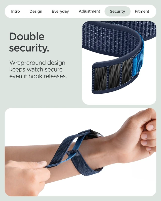 Alt view image 6 of 7 - for Google Pixel Watch 5/4/3/2/1 41/45mm Athlex Air Lightweight Soft Nylon Fabric Adjustable Men Women Hook and Loop Sport Replacement Strap