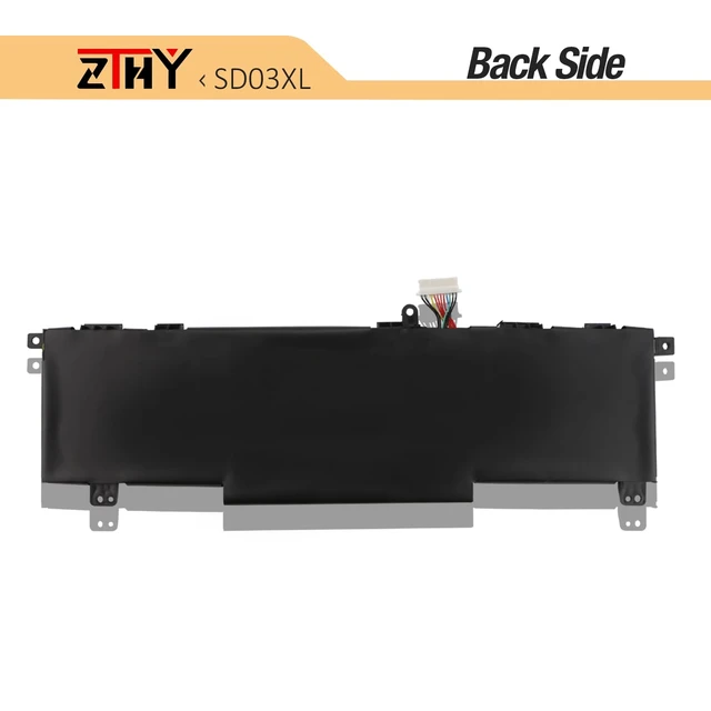 Alt view image 6 of 7 - 52.5Wh SD03XL Battery Replacement for HP Omen 15 2020 15-EK0000 15-EK0013DX Omen 15-EN 15-EN0000 15-EK0023DX 15-EK0025TX 15-EK0010TX 15-EN0013AX 15-EN0002LA SD06XL L84392-005 L84394-005 11.55V 3-Cell