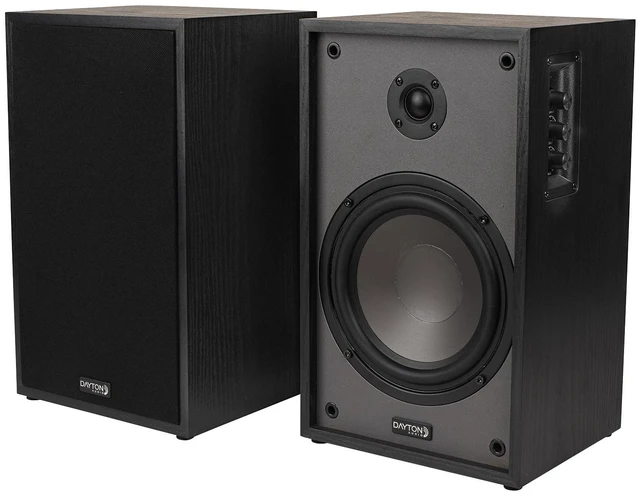 Main image of Classic B65A Powered Bluetooth Bookshelf Speaker Pair Black 6.5" Speaker, 70W RMS Class D Amplification, Dolby Atmos & DTS:X Compatible, RCA Line Input, True Hi-Fi Crossover Network