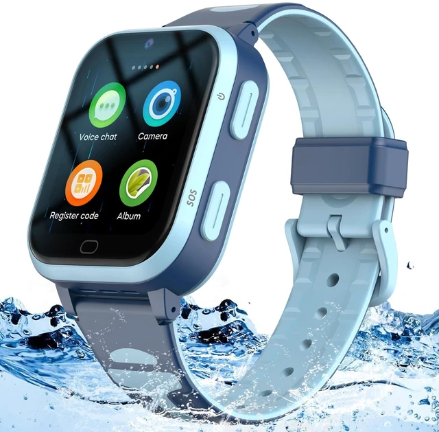 Main image of 4G GPS Smart Watch for Kids WhatsApp Line Video Phone Call and Text Voice Chat SOS Alarm Message Anti-Lost Real-time Tracker Pedometer Silent Mode Camera TikTok Facebook Global Version Age 3-15 Gift