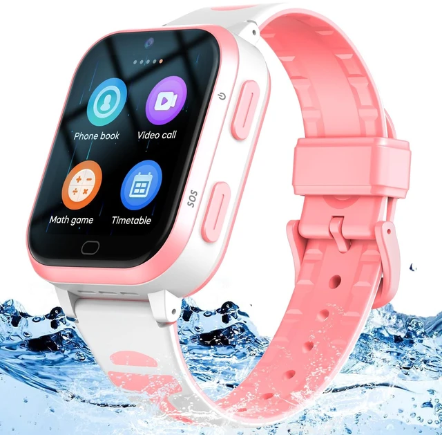 Main image of 4G GPS Smart Watch for Kids WhatsApp Line Video Phone Call and Text Voice Chat SOS Alarm Message Anti-Lost Real-time Tracker Pedometer Silent Mode Camera TikTok Facebook Global Version Age 3-15 Gift