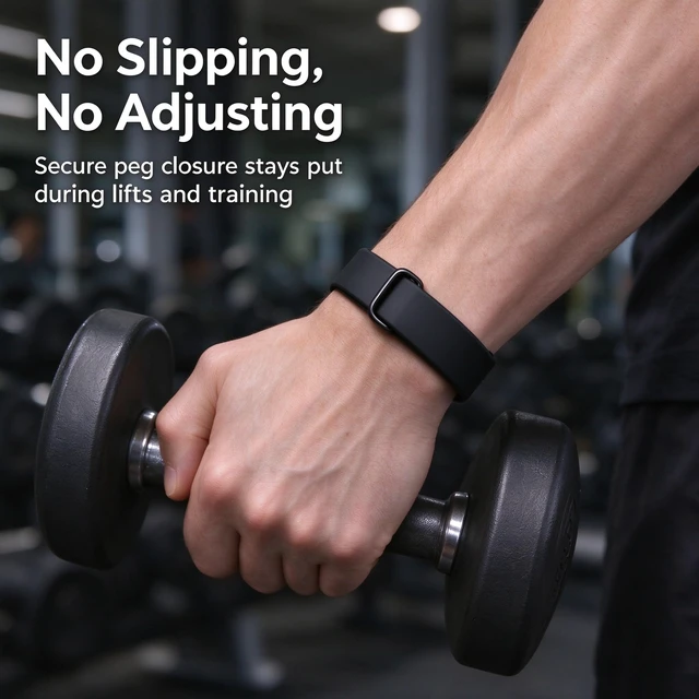 Alt view image 7 of 7 - 2 Pack Band for Google Fitbit Air Silicone Adjustable Replacement Strap Metal Buckle,Stretchy Elastic Sport Strap, Wristband for Women and Men