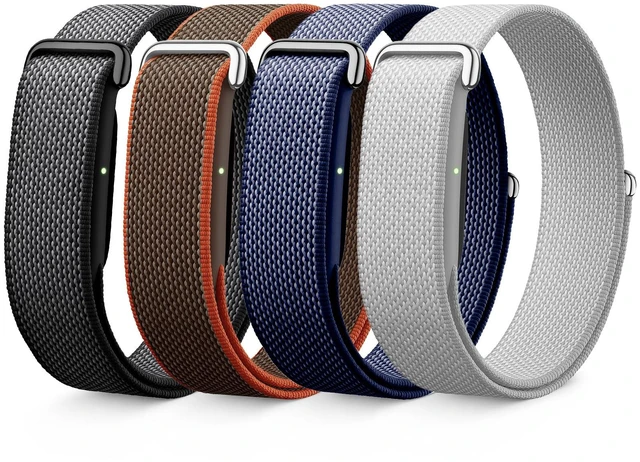 Main image of 4 Pack Performance Loop Compatible with Google Fitbit Air Band Breathable Nylon Sport Strap for Fitbit Air, Adjustable Replacement Wristband for Men Women