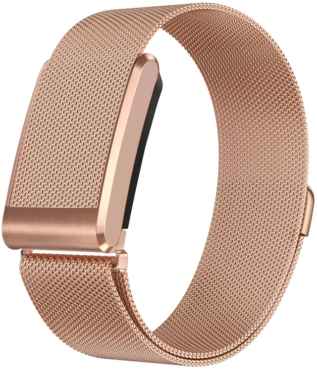Main image of Stainless Steel Milanese Loop Strap Compatible With Whoop 5.0 One/Peak, Breathable Sports Strap Sweat Absorption Band with Metal Frame Connector for Men Women