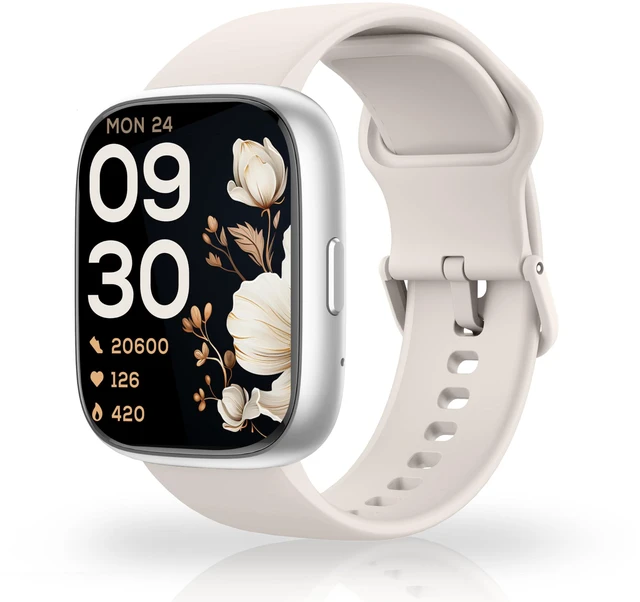 Main image of Smart Watch Built-in Alexa, Answer & Make Calls, 1.83" Fitness Watch IP68 Waterproof, Heart Rate, Sleep & Stress Monitor, Step Counter Smartwatch for Women Men, Compatible with Android iOS