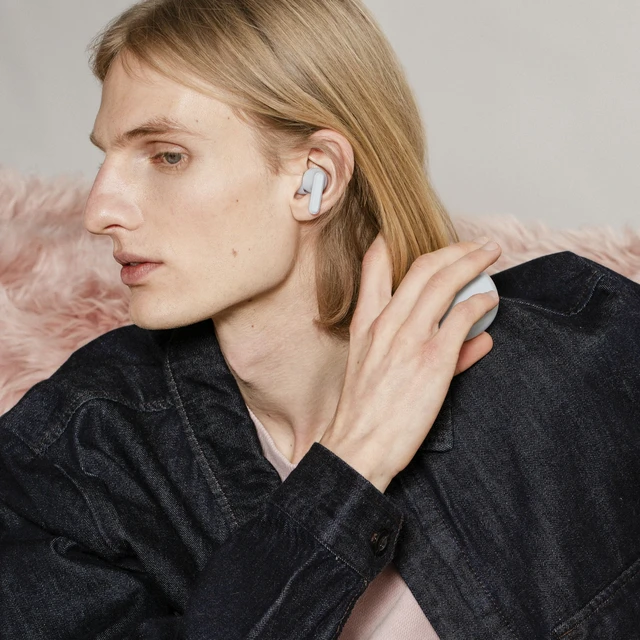 Alt view image 4 of 7 - A3 Pro Noise Cancelling Earbuds 25H Playtime, ANC, Multipoint Bluetooth 5.4, Clear Calls, IPX4 Sweat & Splash Resistant, USB-C Charging, Made from Recycled Plastics (Blue)