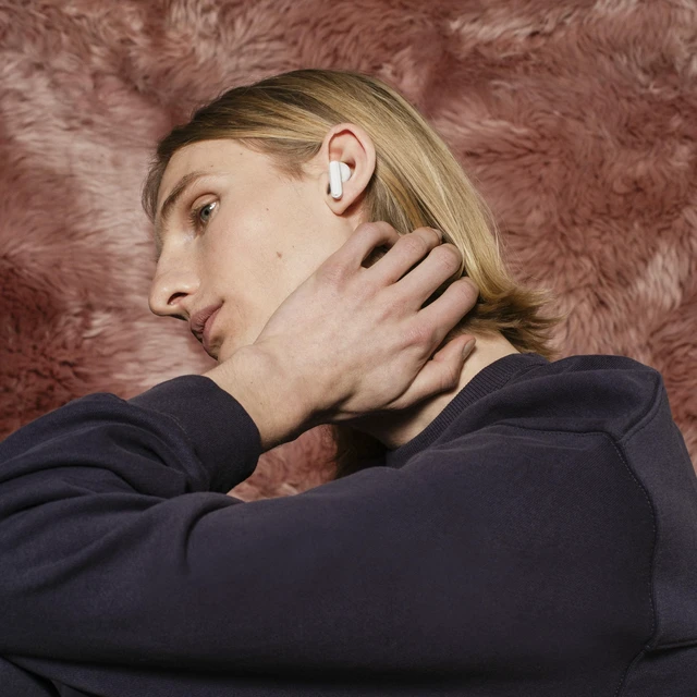 Alt view image 3 of 7 - A3 Pro Noise Cancelling Earbuds 25H Playtime, ANC, Multipoint Bluetooth 5.4, Clear Calls, IPX4 Sweat & Splash Resistant, USB-C Charging, Made from Recycled Plastics (White)