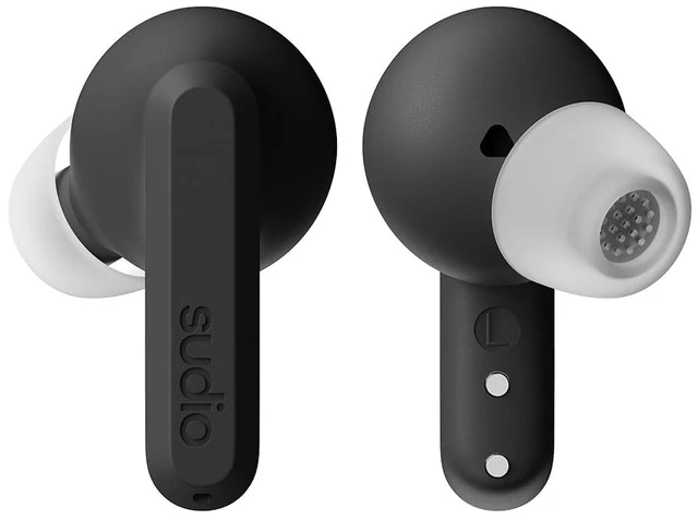 Main image of A3 Pro Noise Cancelling Earbuds 25H Playtime, ANC, Multipoint Bluetooth Earphones 5.4, Clear Calls, IPX4 Sweat & Splash Resistant, USB-C Charging, Made from Recycled Plastics (Black)