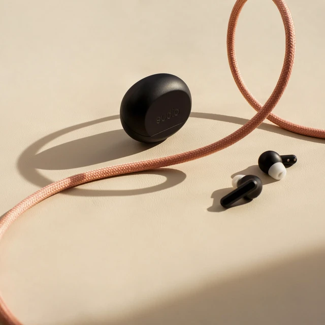 Alt view image 5 of 7 - A3 Pro Noise Cancelling Earbuds 25H Playtime, ANC, Multipoint Bluetooth Earphones 5.4, Clear Calls, IPX4 Sweat & Splash Resistant, USB-C Charging, Made from Recycled Plastics (Black)