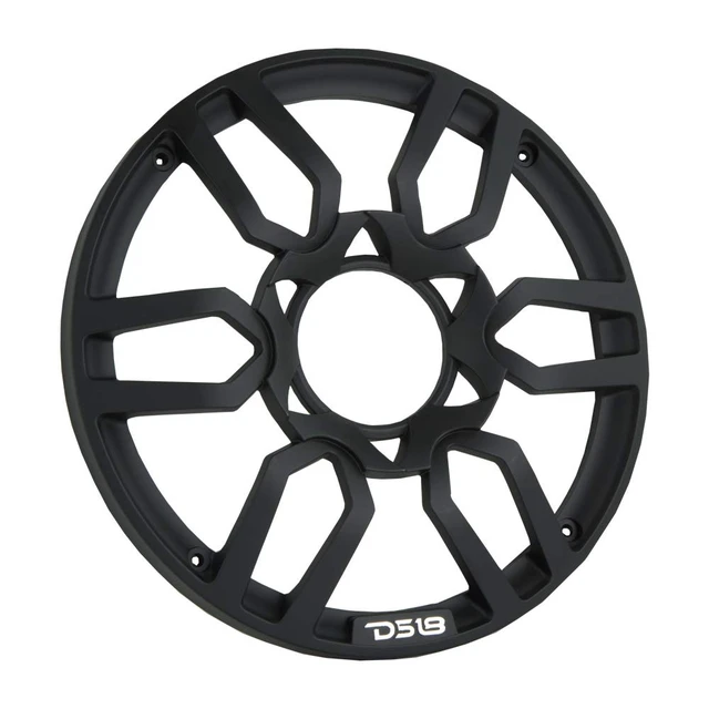Alt view image 3 of 5 - PRO-GRILL8 Speaker Cover - 8-Inch Car Audio Plastic Universal Speaker Grill, Protect Your Speakers - Black - Set of 2